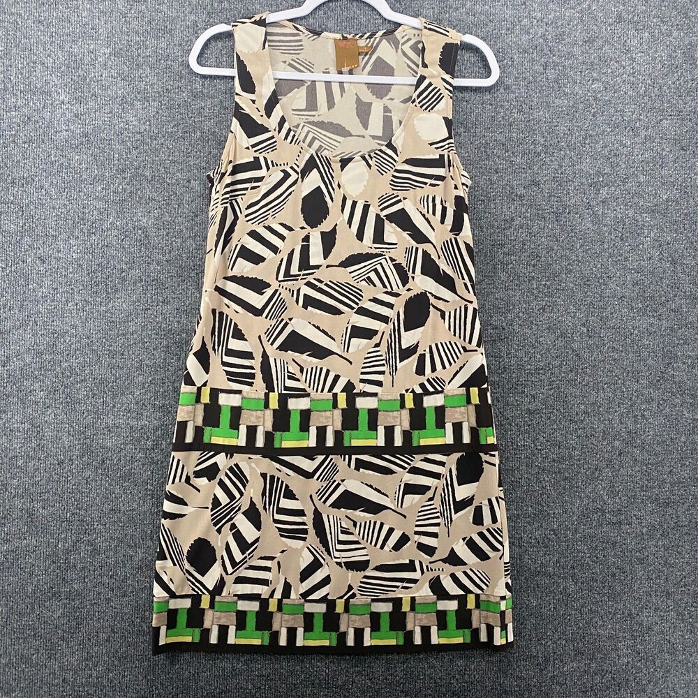 Ali Ro Dress Womens 4 Geometric Sleeveless Stretch Office Ladies Boho Hippie‎